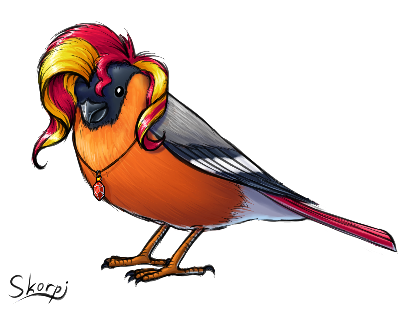 Bullfinch Sunset Shimmer (r63)