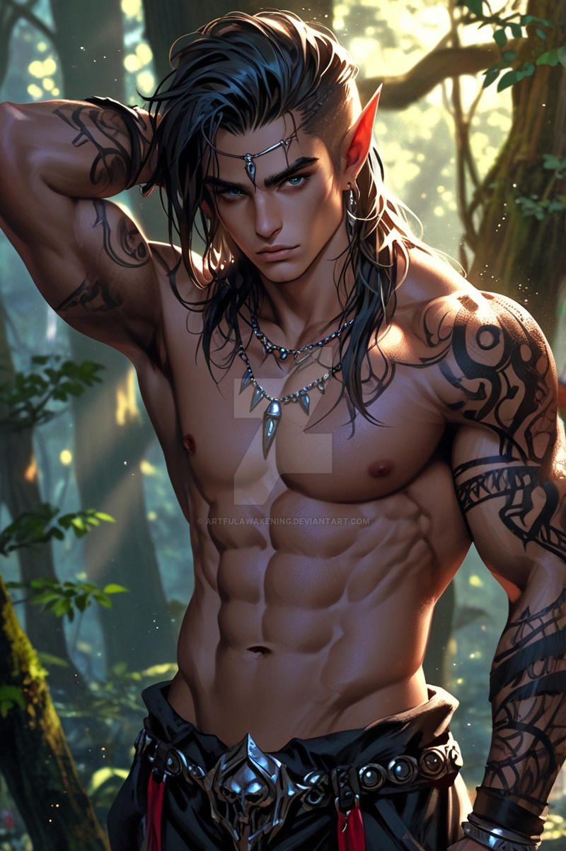 Buff Elf Man Elf men - PACK by artfulawakening on DeviantArt