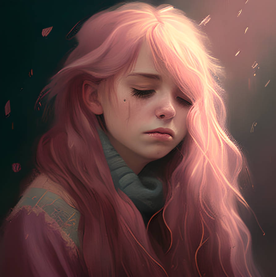 Crying girl 6 by themeyoudontsee on DeviantArt