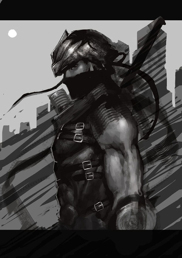 ninja gaiden concept art