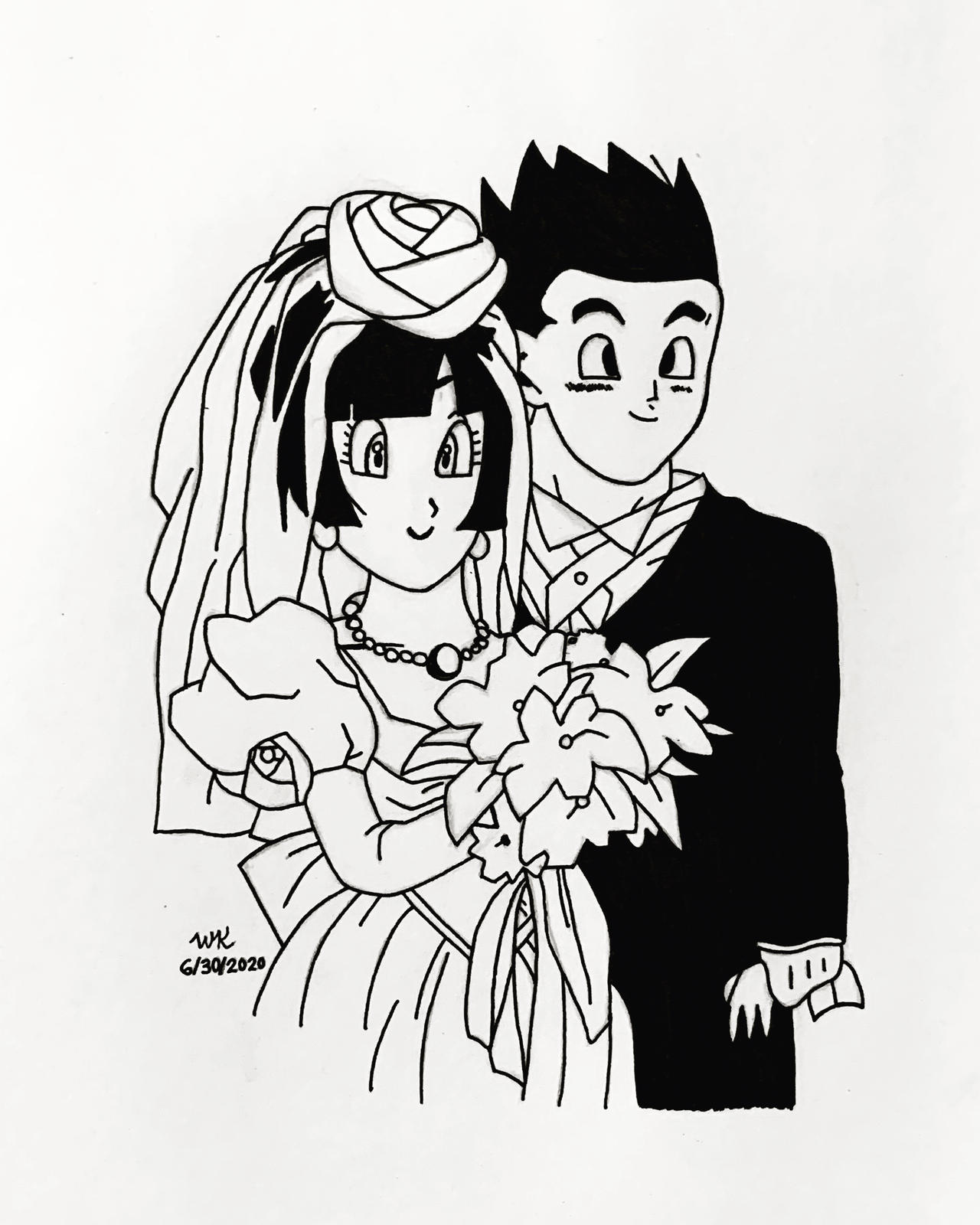 End of Z: Gohan and Videl by wtk273 on DeviantArt