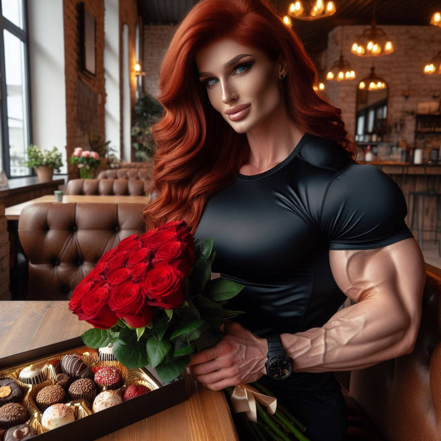 Muscle Franmie Ritualist Deviantart Happy Valentine's Day Muscle 3 by deVIAntmusclequeen on DeviantArt