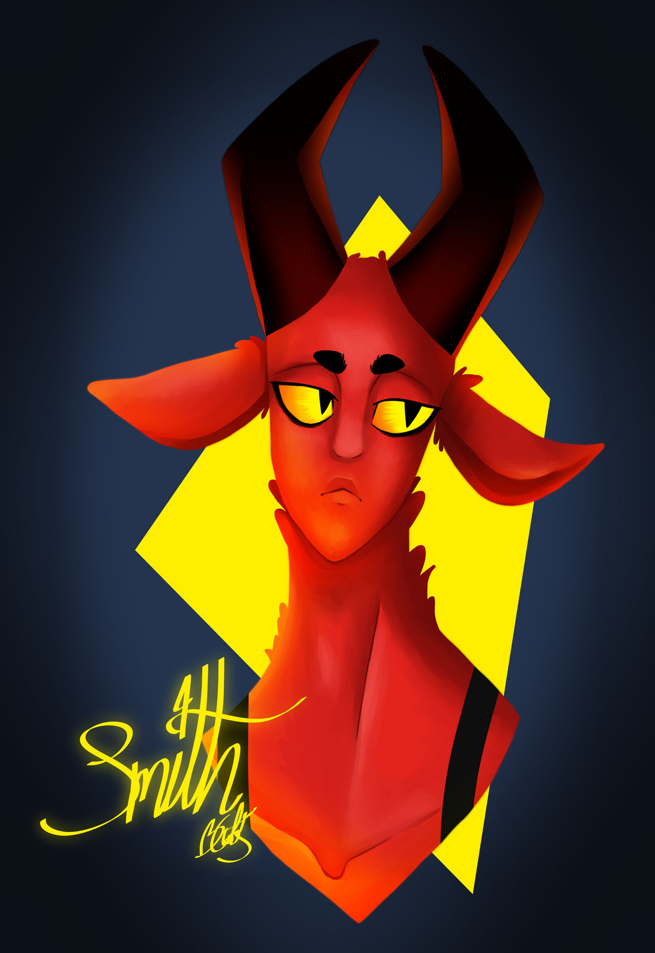 Smith Portrait by PavoPanthera on DeviantArt