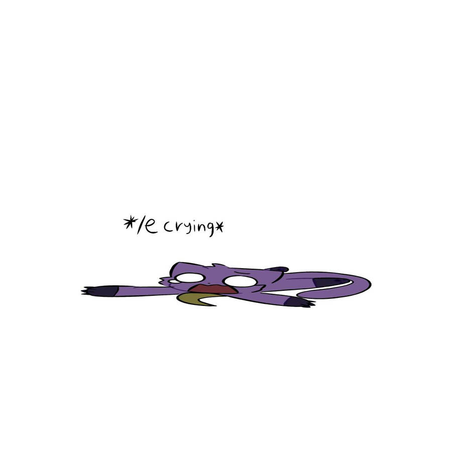 Purple Thing Rude Stupid purple guy by manekneko on DeviantArt