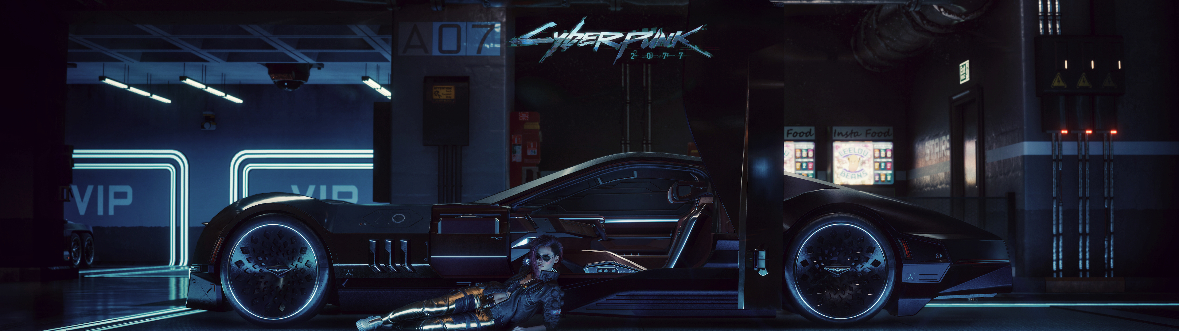 Cyberpunk Ultrawide Wallpaper 7 by sylvibot on DeviantArt