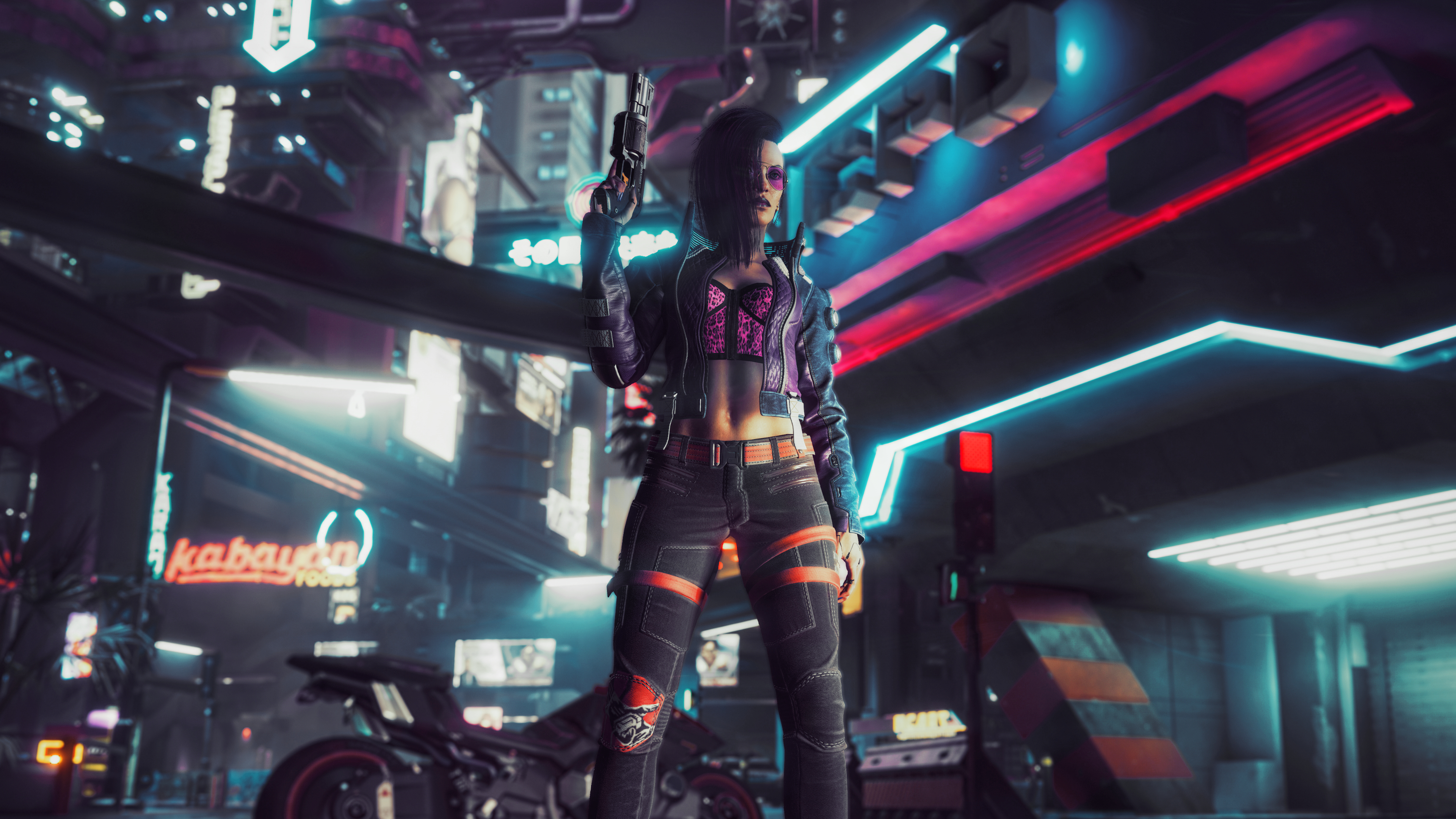 Cyberpunk Ultrawide Wallpaper 15 by sylvibot on DeviantArt