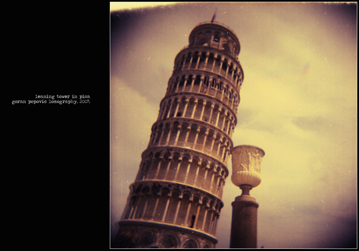 leaning tower in pisa