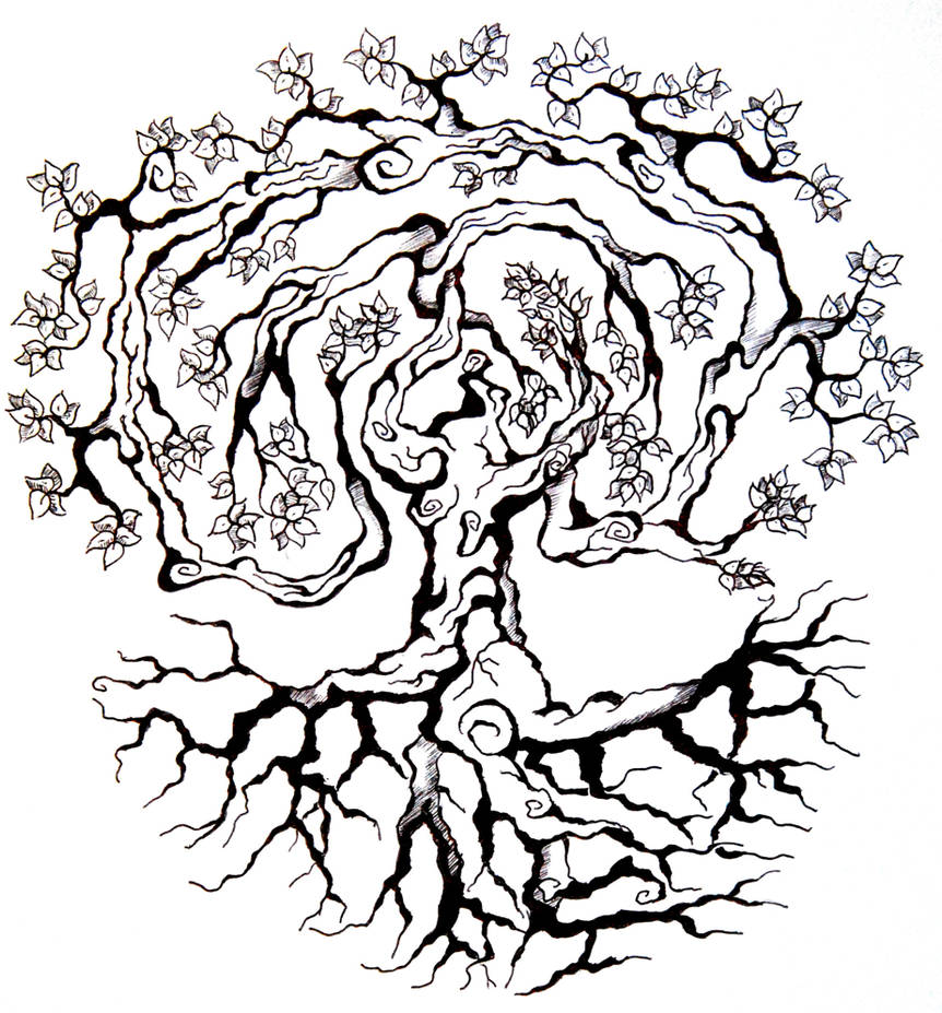 Tree Tattoo by Saarsel on DeviantArt