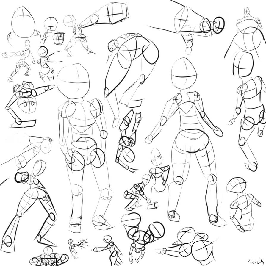 Character Scetch Base Character Base Human by zups5 on DeviantArt