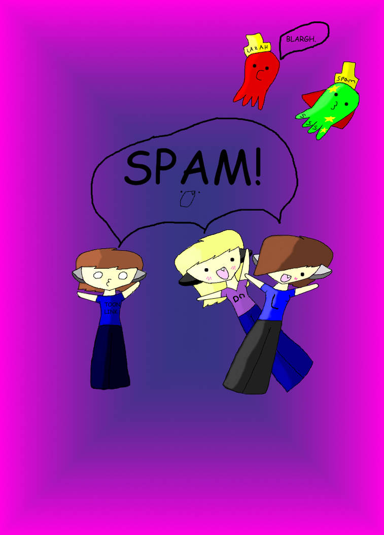 Spammy Character SPAM by Rainfire111 on DeviantArt