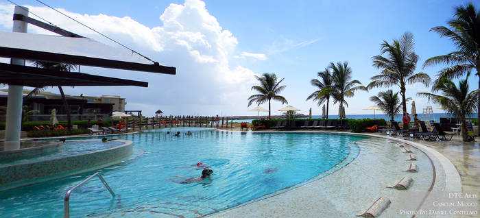 Pool, Cancun, Mexico