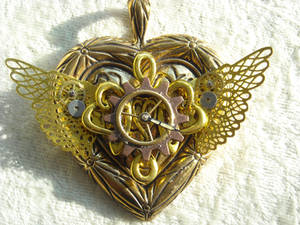 sailor moon steampunk locket