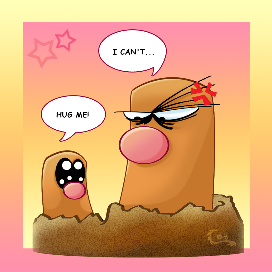 Diglett Hug...