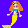 Mer-Cocker Spaniel Lady (coloured)