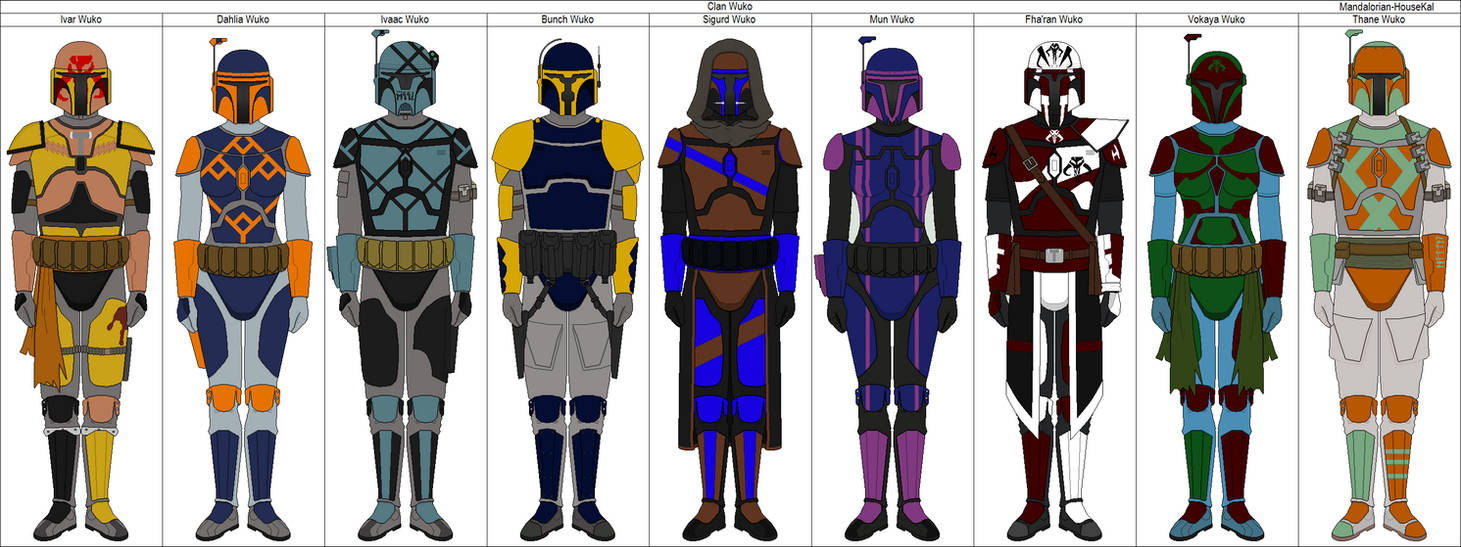 Mando Clan Rook Mandalorian Clan Wuko by Mandalorian-HouseKal on DeviantArt