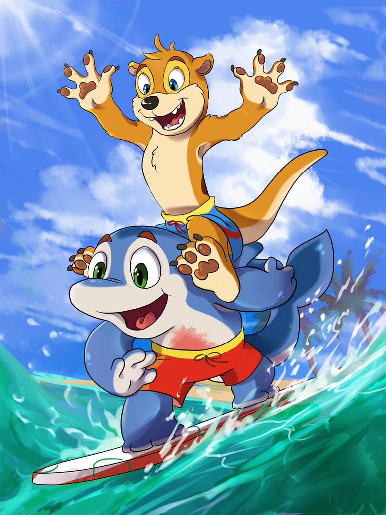 Surf's Up! by Kitsune2001 on DeviantArt