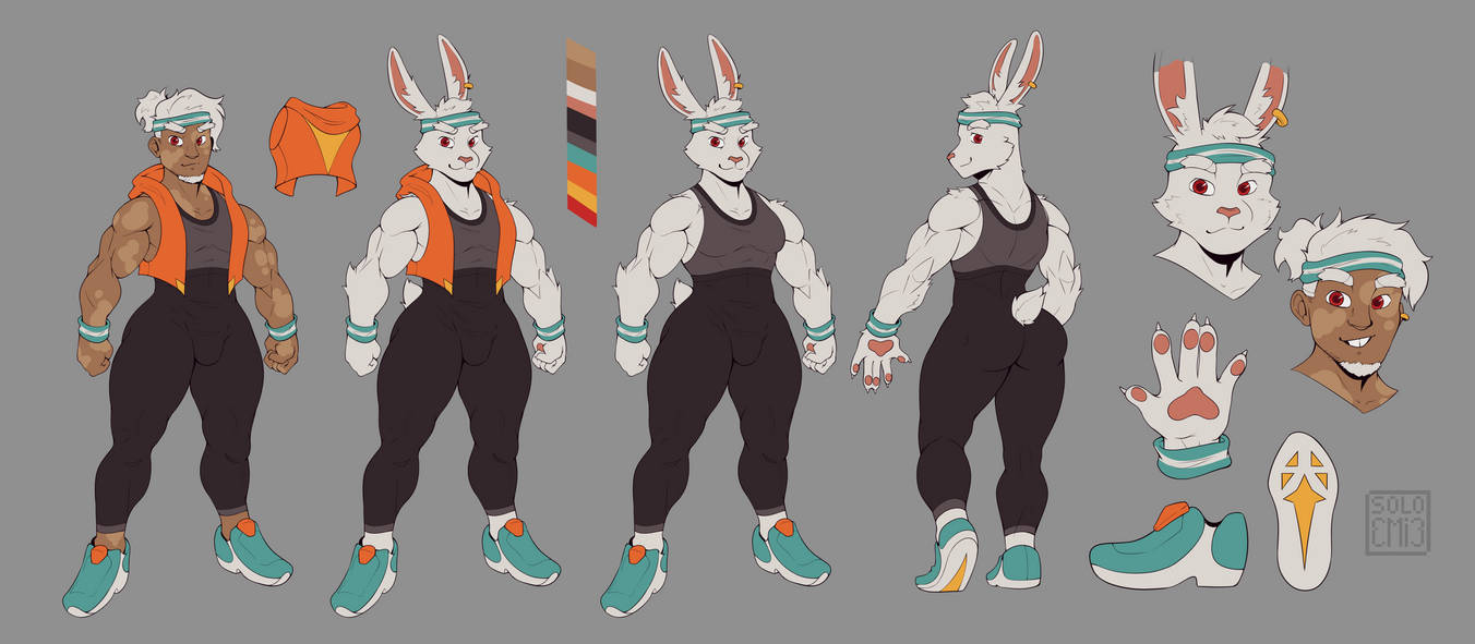 Deviantart Andre Fox Andre Ref Sheet by soloemi2 on DeviantArt