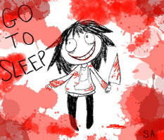 Jeff the Killer go to sleep