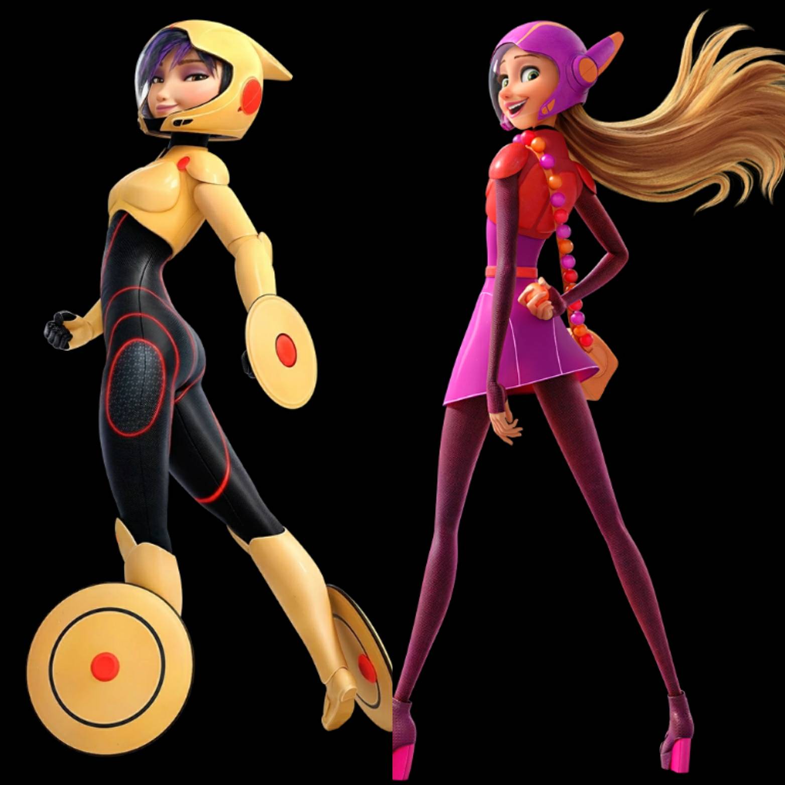 GOGO TOMAGO AND HONEY LEMON by pierrej29 on DeviantArt