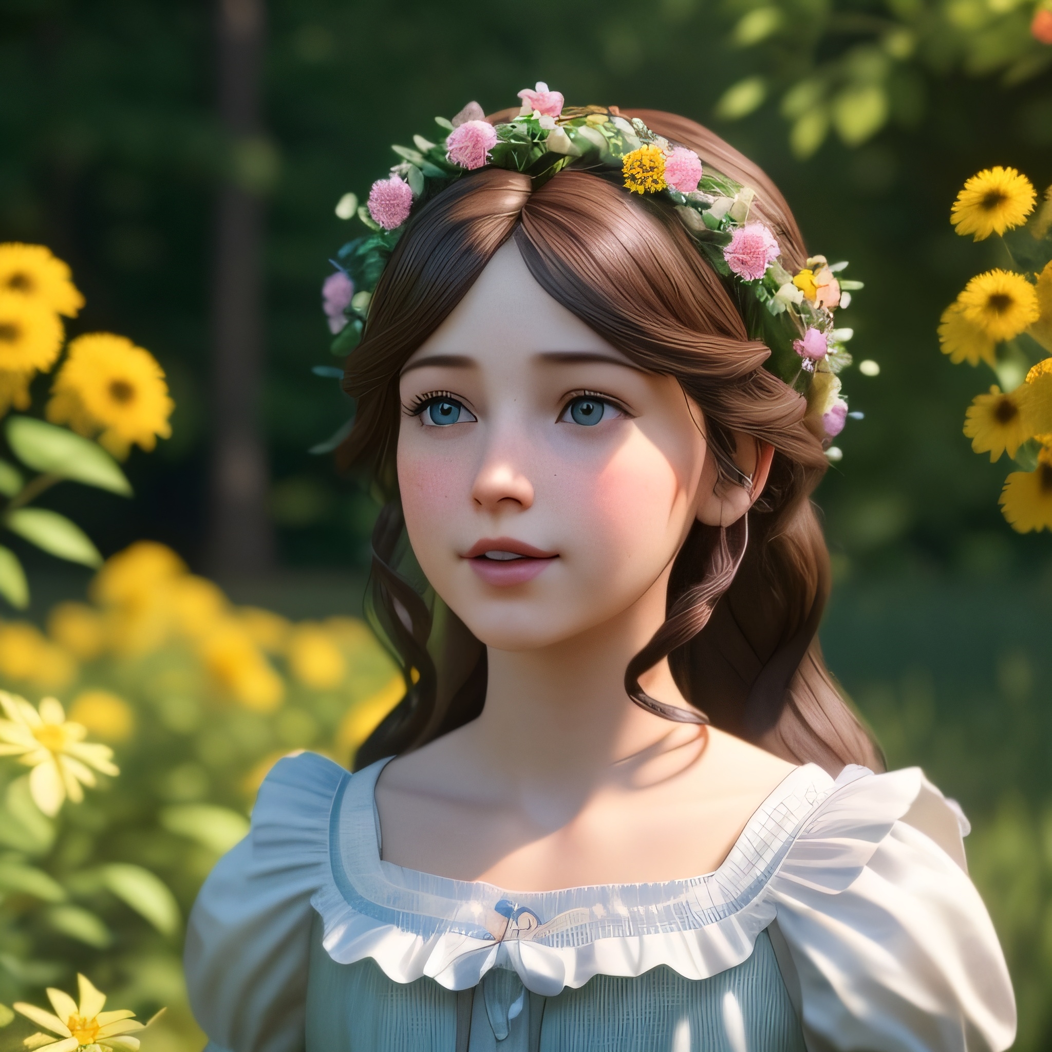 Deviantart Leadflower flower field by FENGTASY on DeviantArt