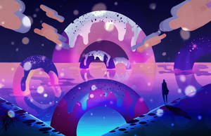 Donut Valley Dusk
