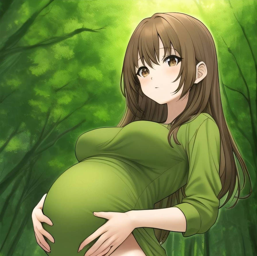 Preggo Anime Girl 3 by newsupermariobroswii on DeviantArt