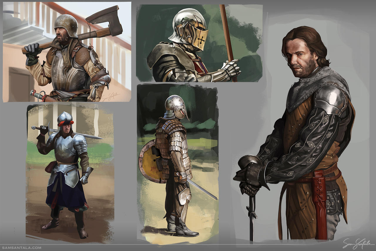 Deviantart Armor Types Armour Studies by SamSantala on DeviantArt
