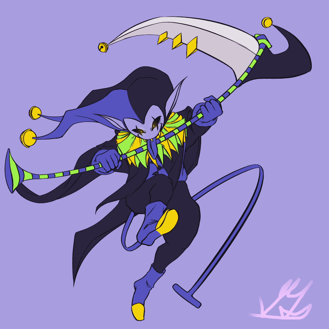 Jevil Fanart by xardt on DeviantArt