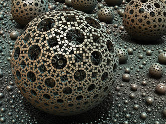 Fractal of spheres