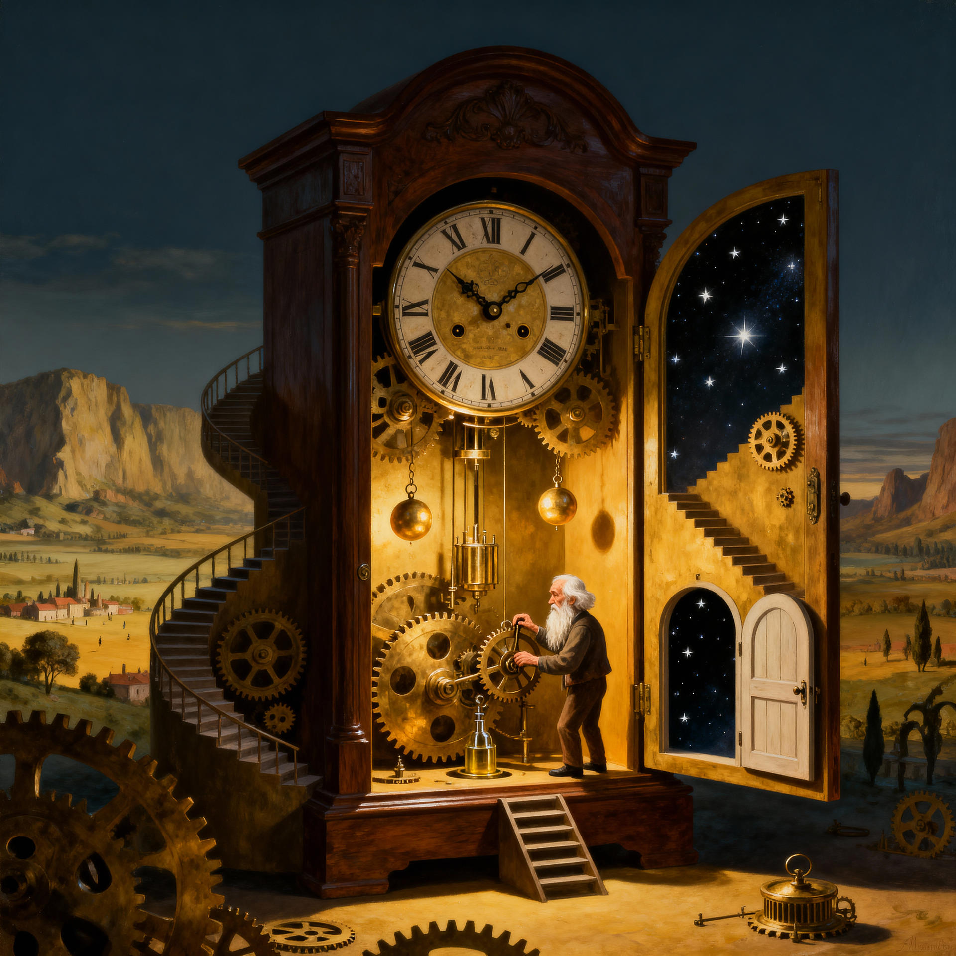 The Clock Master by CyrilleGuedon on DeviantArt