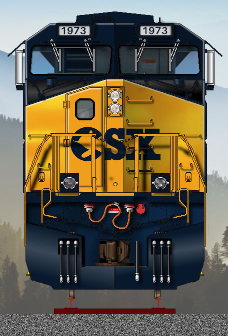 CSX Chessie System Heritage Unit by Modernesia on DeviantArt