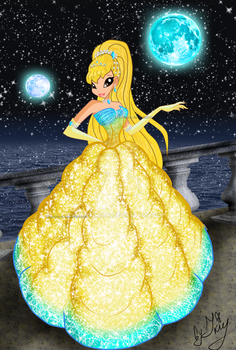 Kaori in a ball gown +epic+