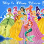 Fairy in Disney Princess Style