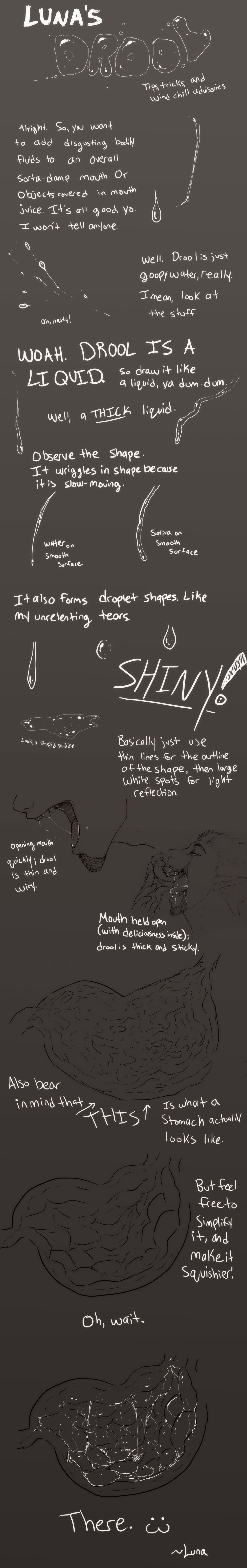 Drawing Drool Tips By Lunataur On Deviantart Drawing Drool Tips By Lunataur On Deviantart