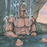 Giant's bathtime