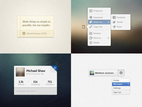 UI Goodies #2 (+PSDs)