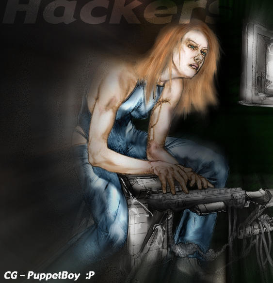 Sexy Hacker Girl by puppetboy666 on DeviantArt