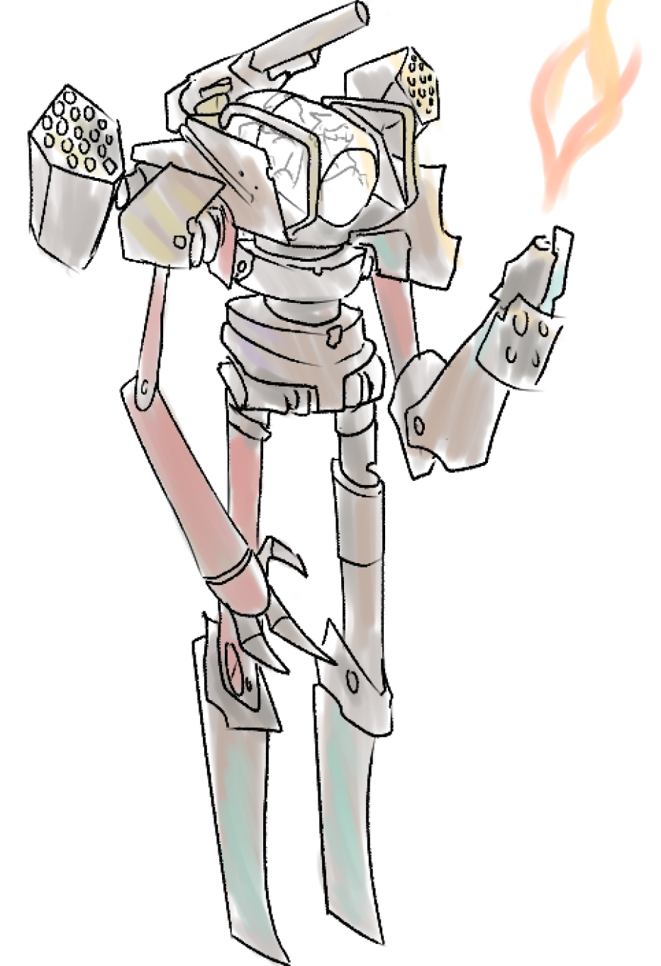 Scrap mech by Drawbba-The-Hutt on DeviantArt