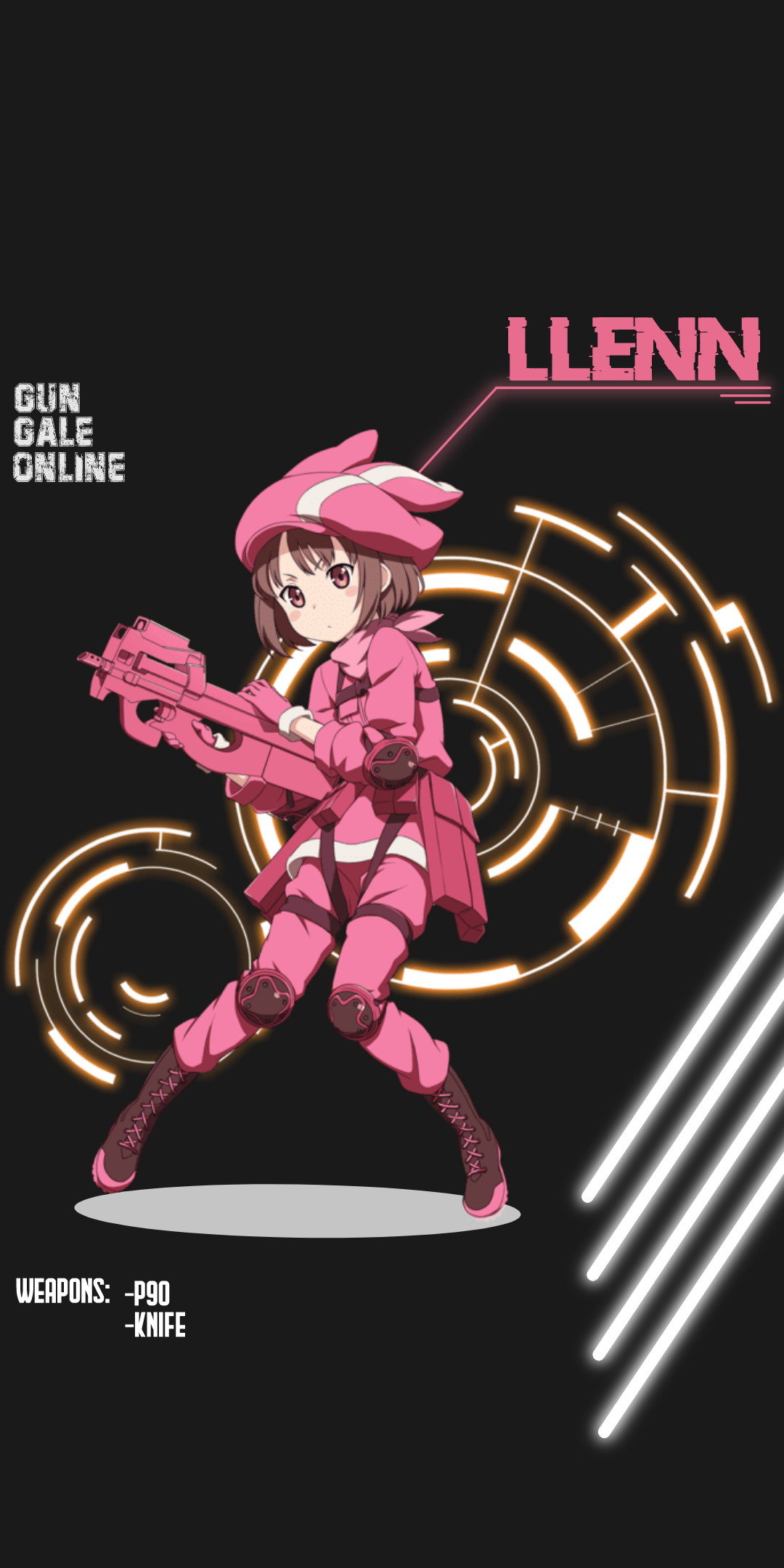 Llenn Ggo Smartphone Wallpaper By Wallartdesign On Deviantart