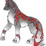 Tribal wolf