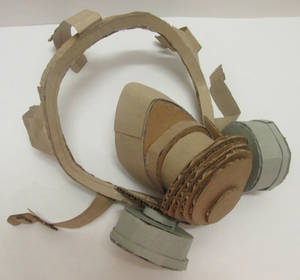 Cardboard Gas Mask