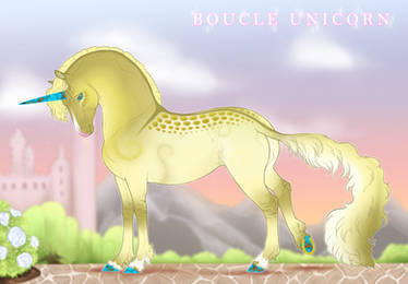 Boucle Unicorn Import G394