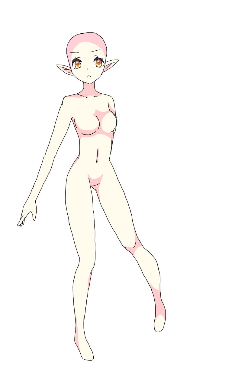 Featured image of post Body Base Female Elf 3d model of female body