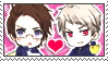 Prussia x Austria Stamp by carkiechu