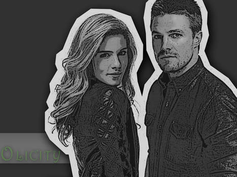 Oliver Queen and Felicity Smoak