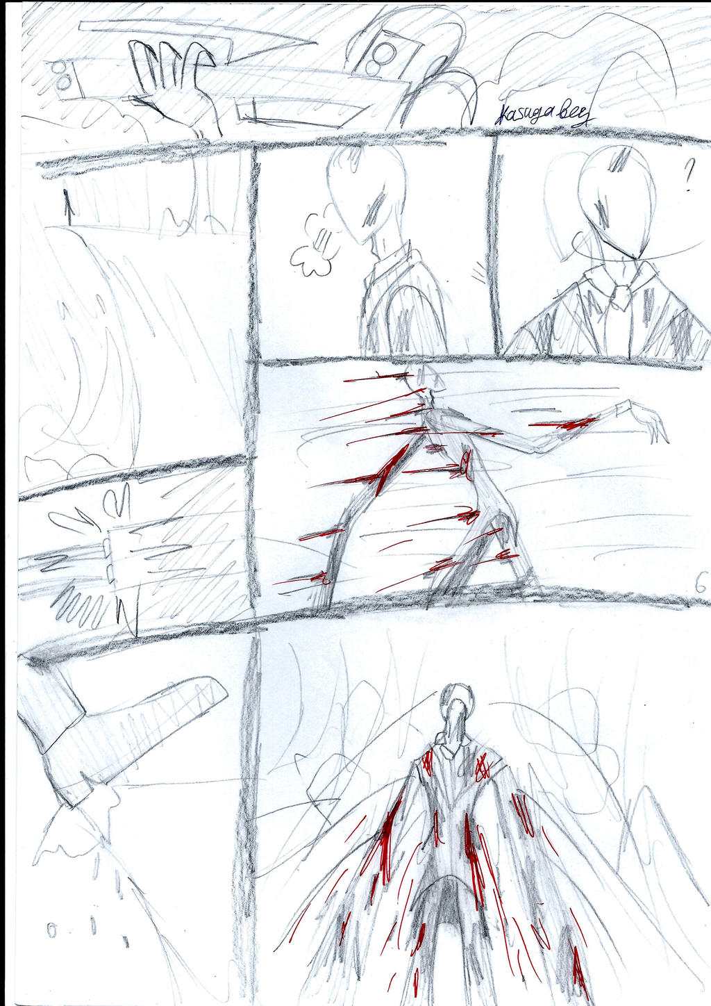 Sad Slender Sad Story Slender Man 6 by KasugaBee on DeviantArt