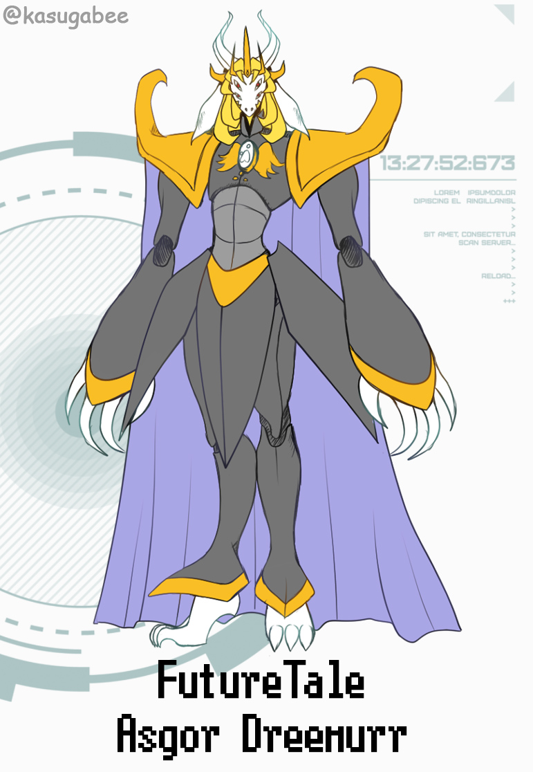 FutureTale - Asgor Dreemurr by KasugaBee on DeviantArt