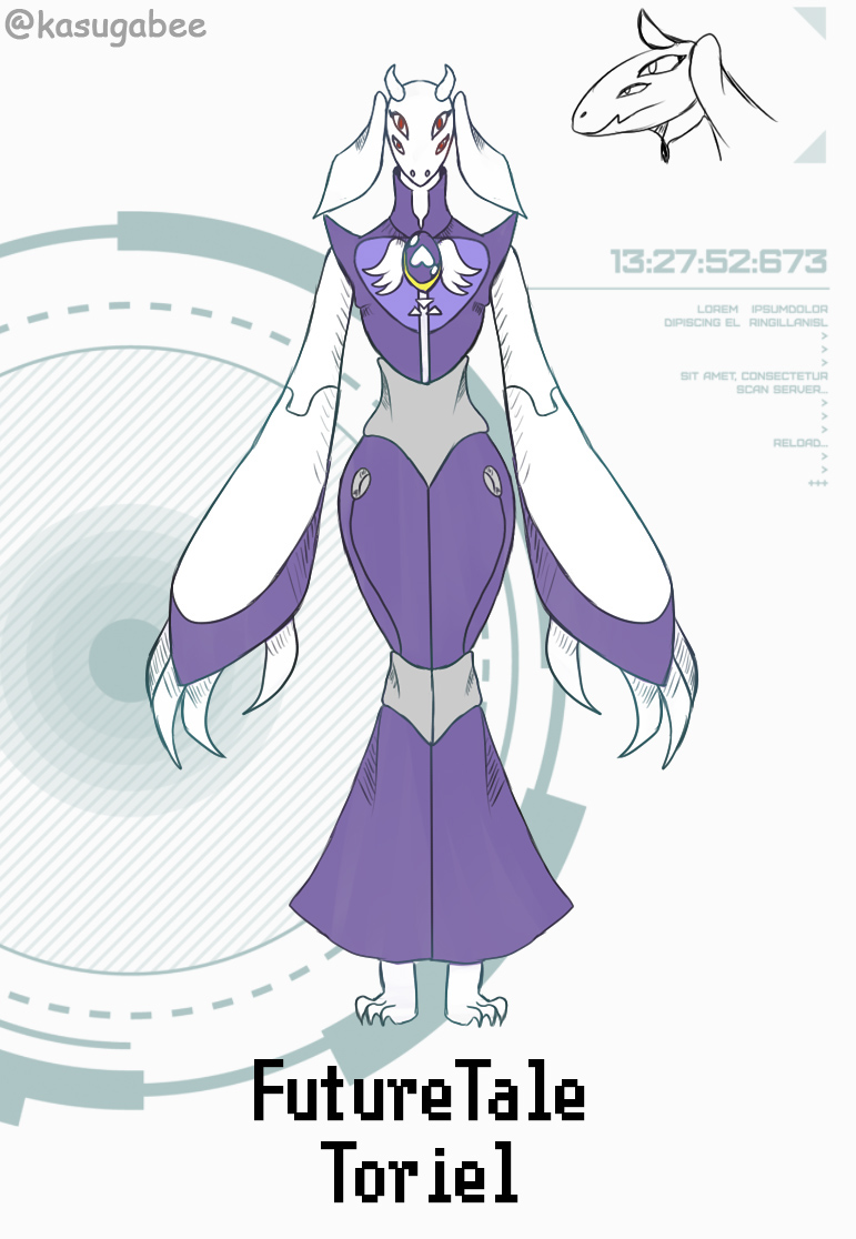 FutureTale - Toriel by KasugaBee on DeviantArt