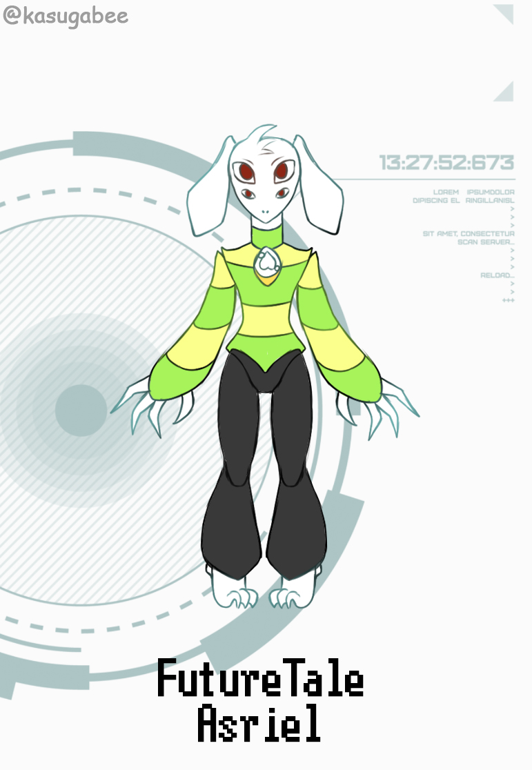FutureTale - Asriel by KasugaBee on DeviantArt