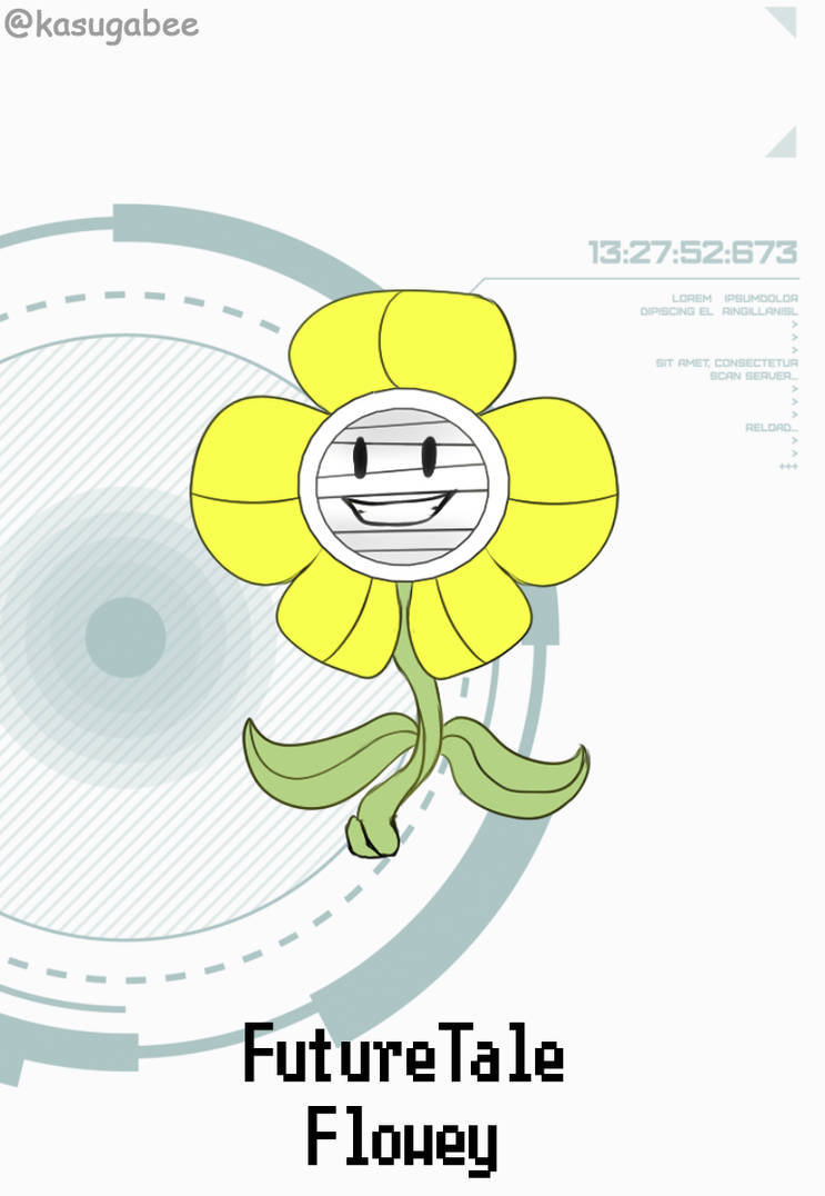FutureTale - Flowey by KasugaBee on DeviantArt